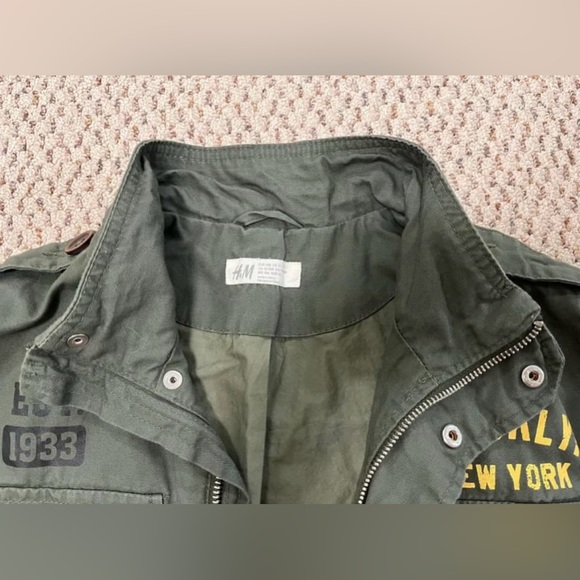H&M youth utility jacket, size 12-13 - Picture 4 of 4
